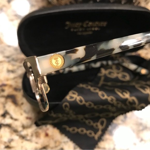 New Designer Frames Black Label Juicy Couture Full Rim Eye Glasses Frames Luxury - Picture 7 of 9